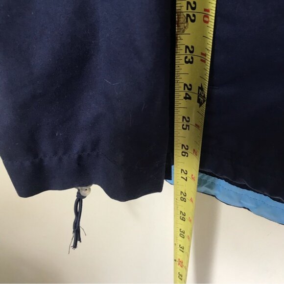 Reebok 1/2 Zipper Nylon Windbreaker Jacket Hood Mesh Pockets Drawcord Unisex XL - Picture 15 of 15